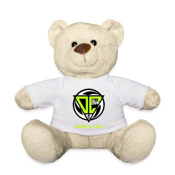 OLI CAPP - MUSIC IS LIFE LOGO - Teddy Bear - white - Front