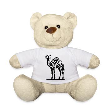Nur ein Schwarzes Kamel #2 | N-imal_Wears - Teddy - Weiß - Vorne