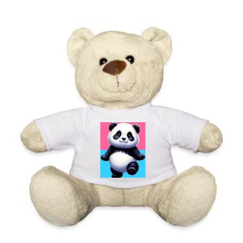 Panda - Teddy - Weiß - Vorne