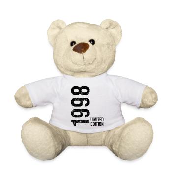 28e anniversaire Homme Femme 28 ans 1998 Anniversaire - Nounours - blanc - Devant