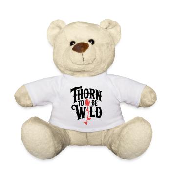 Rose deer - Teddy Bear - white - Front