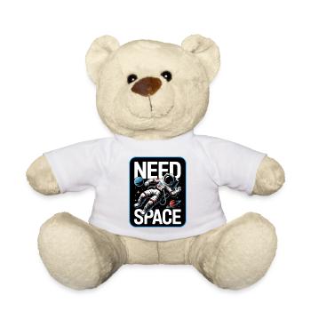 Besoin d’une illustration d’astronaute spatial - Nounours - blanc - Devant