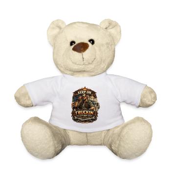 Continuez Truckin : le transport routier au point - Nounours - blanc - Devant