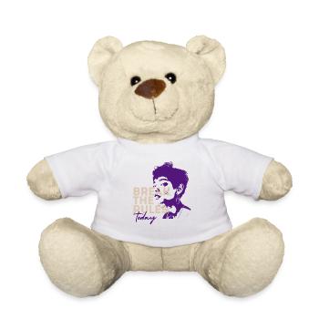 Heute die Regeln brechen - Teddy - Weiß - Vorne
