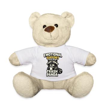Emotionale Unterstützung Trash Panda - Teddy - Weiß - Vorne