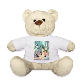 Rainbow Fairy Forest - Teddy Bear - white - Front