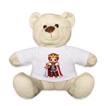 Guerrier Royal Pixel - Nounours - blanc - Devant