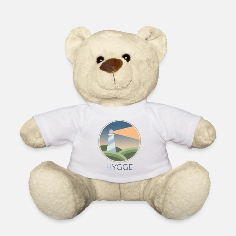 Hygge Leuchtturm - Teddy - Weiß