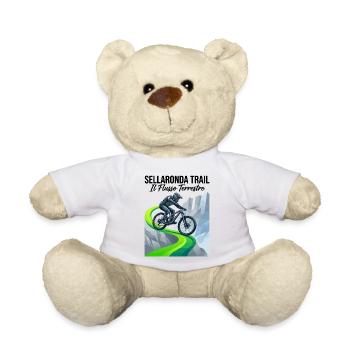 Sellaronda Neon Summit MTB Rider - Teddy Bear - white - Front