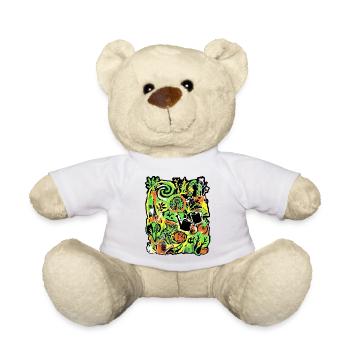 Permaculture Gardener - Teddy Bear - white - Front