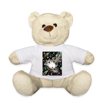Univers de Crazy Kitten - Nounours - blanc - Devant