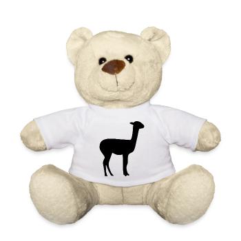 Lama - Teddy - Weiß - Vorne
