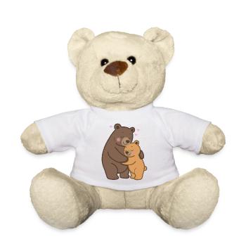 Mamabär & Babybär  - Teddy - Weiß - Vorne