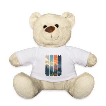 Horizonte in vier Gebirgstafeln - Teddy - Weiß - Vorne