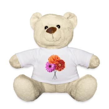 Blüten Trio Farbmelodie - Teddy - Weiß - Vorne