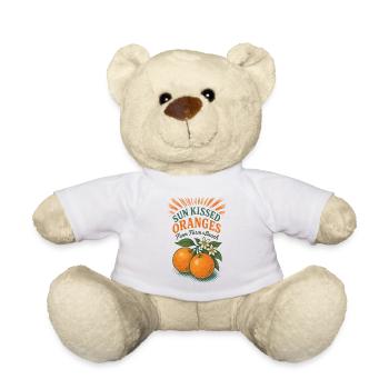 Oranges Fruits Exotic Holiday Summer Sun - Teddy Bear - white - Front