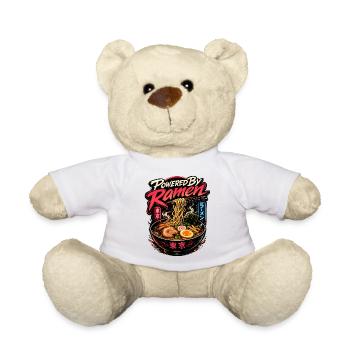 Powered By Ramen Japan Food - Teddy - Weiß - Vorne