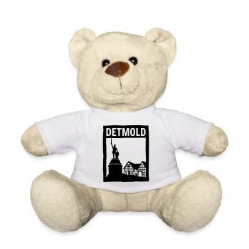 detmold wahrzeichen siilhouette - Teddy - Weiß - Vorne