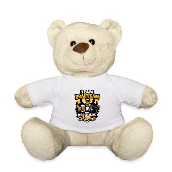 Team Bräutigam: Abschieds Tour - Teddy - Weiß - Vorne