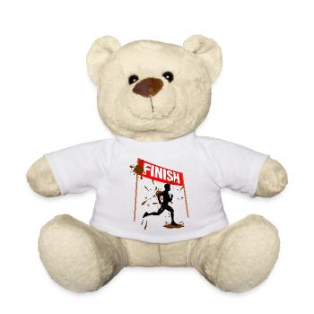 Mud Run Finisher Men - Teddy Bear - white - Front