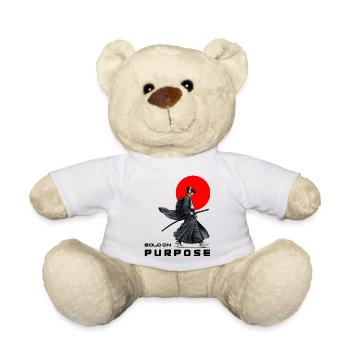 Urban Ronin | Solo On Purpose - Teddy Bear - white - Front