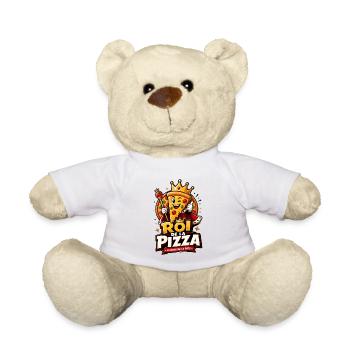 Roi de la Pizza - Nounours - blanc - Devant