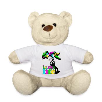 Kite Surfing is my Life Kiteboarding, Kitesurfer - Teddy - Weiß - Vorne