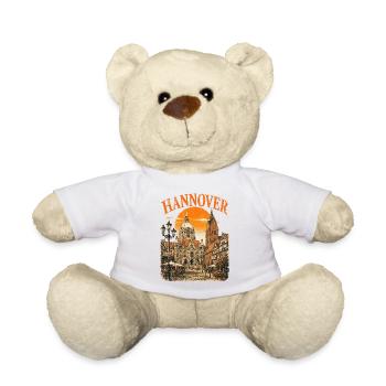 Vintage Hanover Skyline Historic - Teddy Bear - white - Front