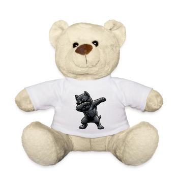 Dabping Cane Corso dans le style comique - Nounours - blanc - Devant