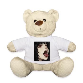 Vampiric Heart Gaze - Teddy Bear - white - Front
