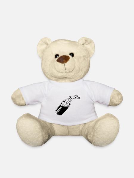 Molotov Cocktail - Teddy - Weiß