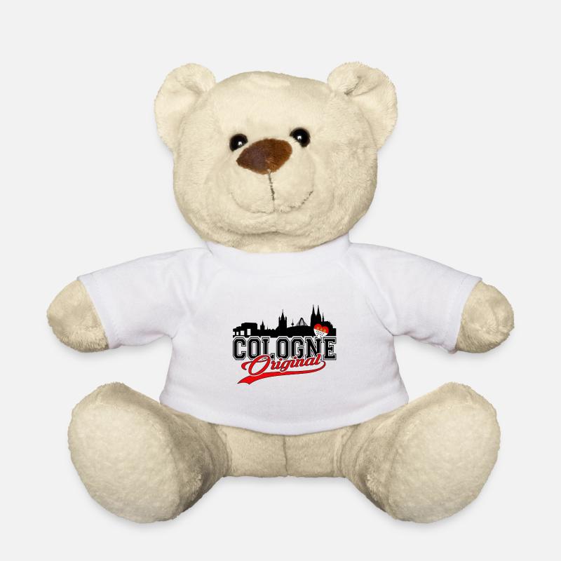 Cologne Original - Kölner Original Kölle - Teddy - Weiß