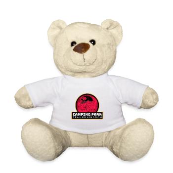 Camper Zelt Campen Spruch Zelten Camping Geschenke - Teddy - Weiß - Vorne