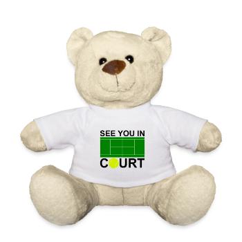 Rendez-vous à Court Black - Nounours - blanc - Devant