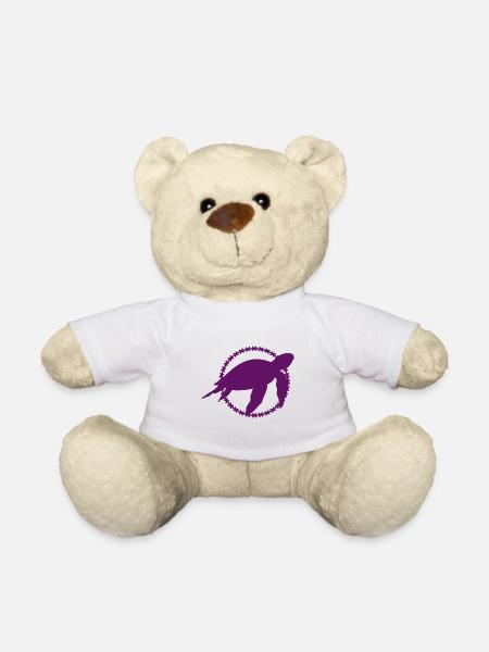 Schildkröte / Kriechtier - Reptilie - Teddy - Weiß