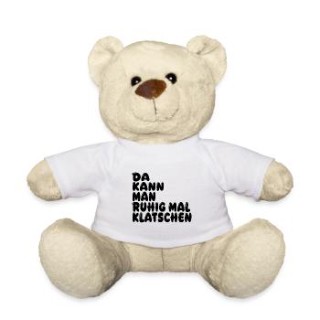 Klatschen - Teddy - Weiß - Vorne