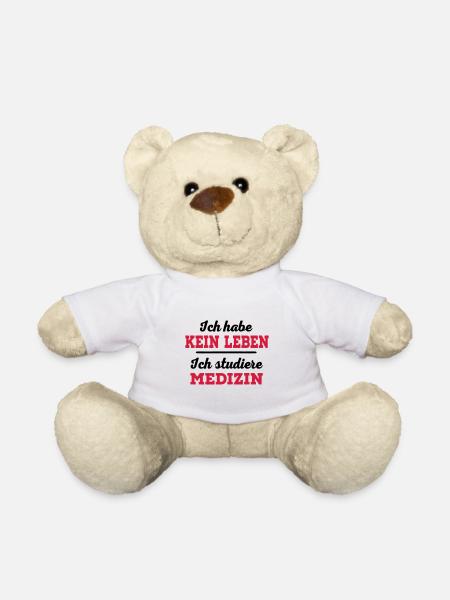 Medizin - Teddy - Weiß