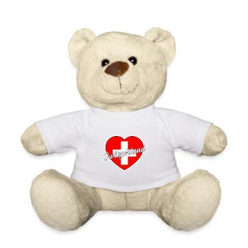 Suisse - Nounours - blanc - Devant