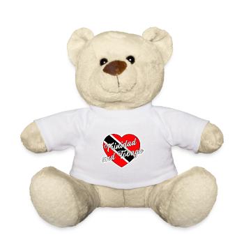 Trinidad and Tobago - Teddy Bear - white - Front
