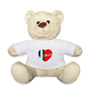 Republic of Maluku Selatan - Teddy Bear - white - Front