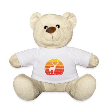 Vintage Sonne und Jagd 2 - - Teddy - Weiß - Vorne