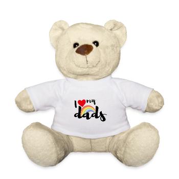 Ich liebe meine Väter - Teddy - Weiß - Vorne