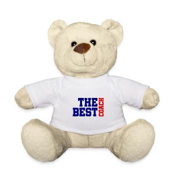The best Coach - Der beste Trainer - Teddy - Weiß - Vorne