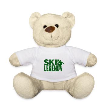 Skifahren Snowboard Berge Urlaub Schnee Freestyle - Teddy - Weiß - Vorne
