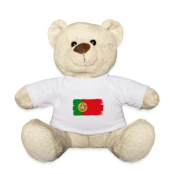 Portugal Drapeau utilisé Look Drapeau portugais - Nounours - blanc - Devant