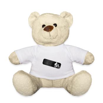 Vintage Radfahrer - - Teddy - Weiß - Vorne