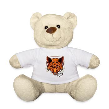 Fuchs - Teddy - Weiß - Vorne