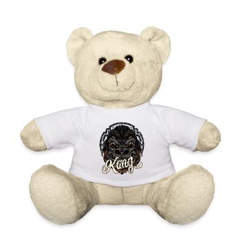 gorilla - Teddy Bear - white - Front