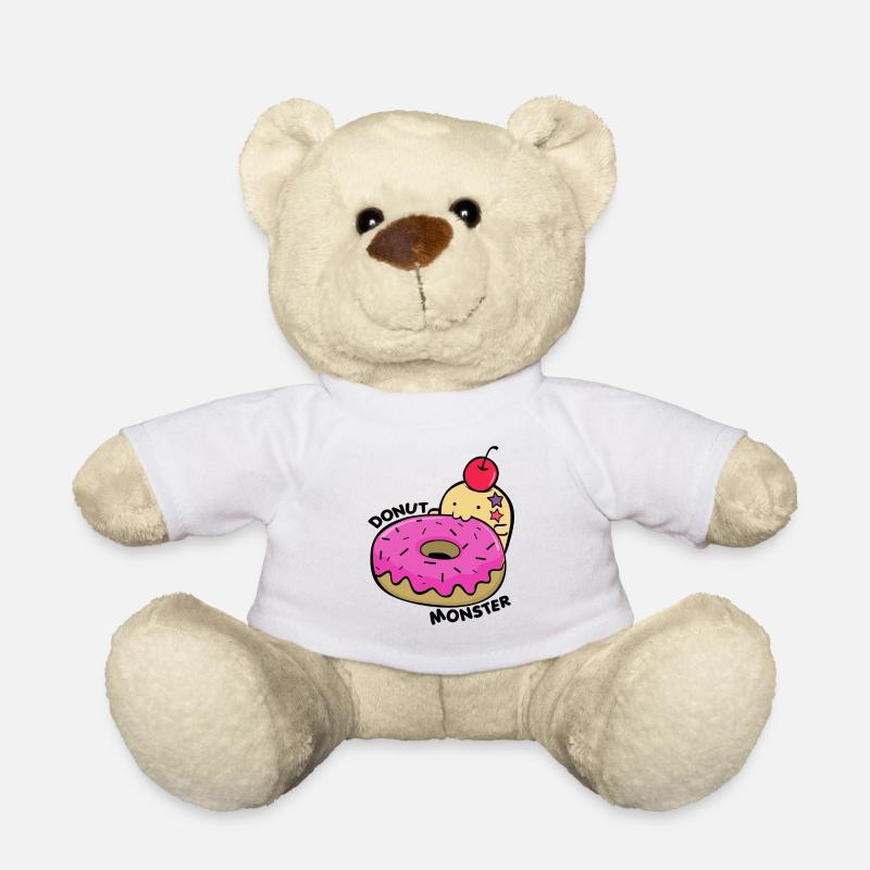 Donut Monster - Teddy - Weiß