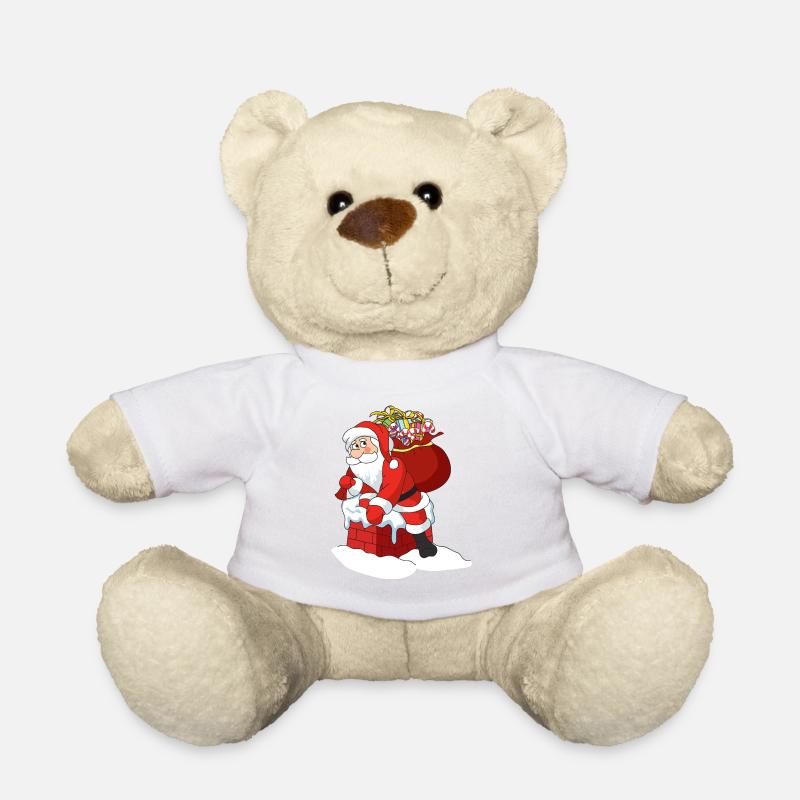 Santa Claus - Teddy Bear - white